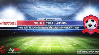 Soi kèo nhà cái Viettel vs Hải Phòng. VTV6. BĐTV Trực tiếp bóng đá Việt Nam 2021