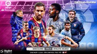 Soi kèo nhà cái Barcelona vs Bilbao. BĐTV trực tiếp bóng đá Tây Ban Nha La Liga