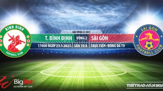 Soi kèo nhà cái Bình Định vs Sài Gòn. BĐTV, VTC3 trực tiếp bóng đá Việt Nam 2021