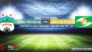 Soi kèo nhà cái HAGL vs SLNA. VTV6, BĐTV Trực tiếp bóng đá Việt Nam 2021