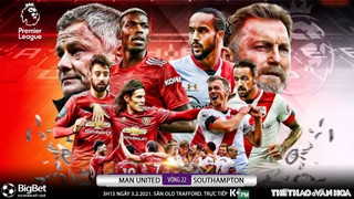 Soi kèo nhà cái MU vs Southampton. K+PM trực tiếp bóng đá Ngoại hạng Anh