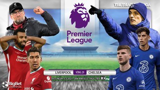 Soi kèo nhà cái Liverpool vs Chelsea. K+PM trực tiếp bóng đá Ngoại hạng Anh