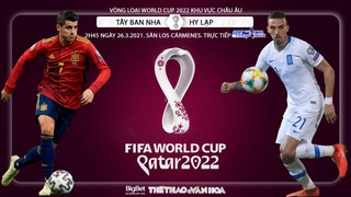 Soi kèo nhà cái Tây Ban Nha vs Hy Lạp. TTTT HD trực tiếp vòng loại World Cup 2022 khu vực châu Âu