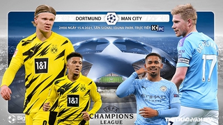 Soi kèo nhà cái Dortmund vs Man City. K+, K+PC trực tiếp tứ kết cúp C1