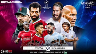 Soi kèo nhà cái Liverpool vs Real Madrid. K+, K+PM trực tiếp tứ kết Cúp C1