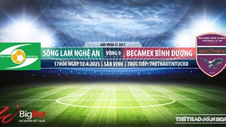 Soi kèo nhà cái SLNA vs Bình Dương. TTTT HD trực tiếp Vòng 9 V-League 2021