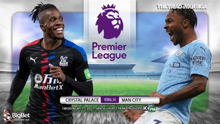 Soi kèo nhà cái Crystal Palace vs Man City. K+, K+PM trực tiếp bóng đá Anh hôm nay