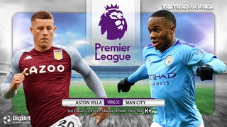 Soi kèo nhà cái Aston Villa vs Man City. K+PM trực tiếp bóng đá Ngoại hạng Anh