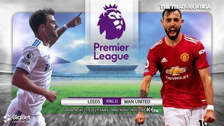 Soi kèo nhà cái Leeds vs MU. K+, K+PM trực tiếp bóng đá Anh hôm nay