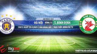 Soi kèo nhà cái Hà Nội vs Bình Định. BĐTV trực tiếp vòng 11 V-League 2021