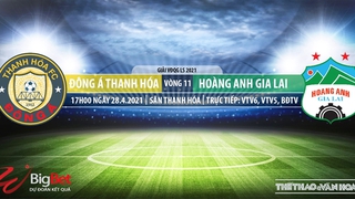 Soi kèo nhà cái Thanh Hóa vs HAGL. VTV6 trực tiếp vòng 11 V-League 2021