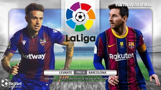 Soi kèo nhà cái Levante vs Barcelona. BĐTV trực tiếp bóng đá Tây Ban Nha La Liga