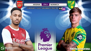 Soi kèo nhà cái Arsenal vs Norwich và nhận định bóng đá Ngoại hạng Anh (21h00, 11/9)