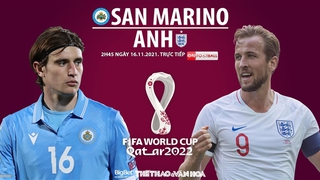 Soi kèo nhà cái San Marino vs Anh. Nhận định, dự đoán bóng đá World Cup 2022 (2h45, 16/11)