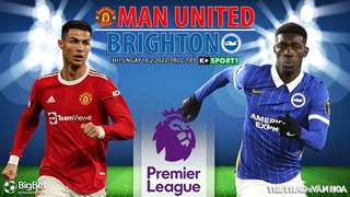 Soi kèo nhà cái MU vs Brighton. Nhận định, dự đoán bóng đá Anh (3h15, 16/2)