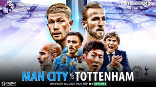 Soi kèo nhà cái Man City vs Tottenham. Nhận định, dự đoán bóng đá Anh (0h30, 20/2)