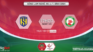 Soi kèo nhà cái SLNA vs Bình Định. Nhận định, dự đoán bóng đá V-League 2022 (17h00, 1/3)