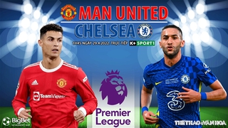 Soi kèo nhà cái MU vs Chelsea. Nhận định, dự đoán bóng đá Anh (1h45, 29/4)