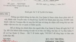 Bộ Y tế lên tiếng về việc 20.000 viên thuốc ung thư tiêu hủy