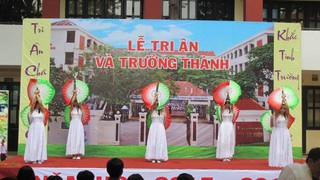 Từ lễ tri ân và trưởng thành...