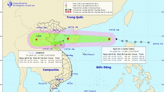 Bão số 3 đe dọa, áp thấp nhiệt đới gần bờ giật cấp 8