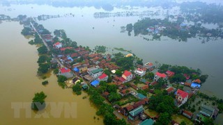 Ưu tiên cấp điện cho các trạm bơm chống ngập tại Chương Mỹ và Quốc Oai