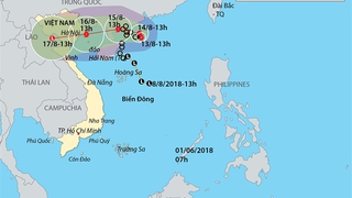 ĐỒ HỌA: Cơn bão số 4 trên Biển Đông