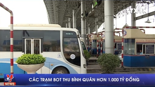 Các trạm BOT thu hơn 1.000 tỷ đồng/tháng