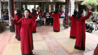 Chương trình 'Hát Xoan làng cổ' - Sản phẩm du lịch đặc trưng tại Giỗ Tổ Hùng Vương 2021