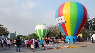 Lần đầu tiên tổ chức Ngày hội Khinh khí cầu tại Thành phố Hồ Chí Minh