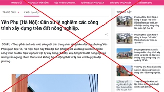 Cảnh báo một số trang web, fanpage giả mạo cơ quan của Bộ Giáo dục và Đào tạo