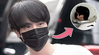 Jin BTS khiến fan cười ngất khi khoe ảnh tạo dáng bên cầu thang