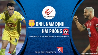 VIDEO: Soi kèo nhà cái. Nam Định vs Hải Phòng. Trực tiếp bóng đá Việt Nam 2020