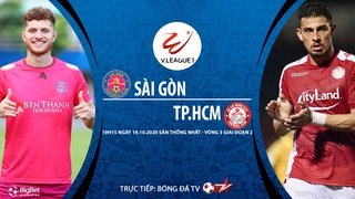 VIDEO: Soi kèo nhà cái. Sài Gòn vs TP Hồ Chí Minh. Trực tiếp bóng đá Việt Nam 2020