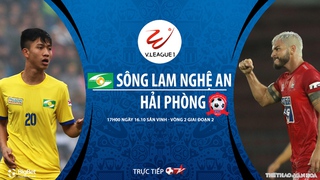 Soi kèo nhà cái SLNA vs Hải Phòng. Trực tiếp bóng đá Việt Nam