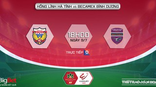 VIDEO Hà Tĩnh vs Bình Dương: VTV6 trực tiếp bóng đá, dự đoán bóng đá V-League 2022