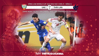 VIDEO: Soi kèo nhà cái UAE vs Thái Lan. VTV6, VTV5 trực tiếp bóng đá vòng loại World Cup 2022