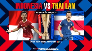 VIDEO Indonesia vs Thái Lan: Soi kèo nhà cái, VTV6 trực tiếp bóng đá AFF Cup 2021