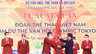 Đoàn Thể thao Việt Nam dự Olympic Tokyo: Khát vọng chiến thắng