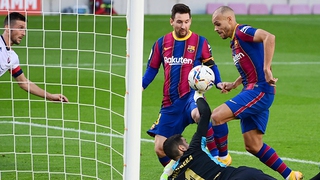 Barcelona 4-0 Osasuna: Đấng Braithwaite hồi sinh Barcelona