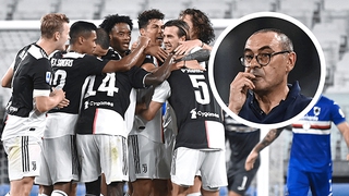 Juventus: Ronaldo càng hay, Sarri càng... khó xử