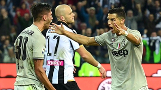 Với Ronaldo, Scudetto coi như đã là của Juve