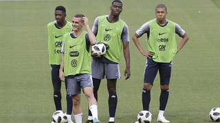 Nước Pháp kỳ vọng ở cặp Mbappe-Griezmann, không phải Pogba