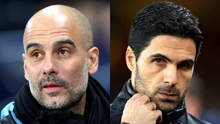 Man City vs Arsenal: Thầy Guardiola có đá ghế trò Arteta?