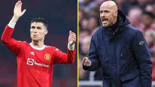 Nghệ thuật trị Ronaldo của Ten Hag