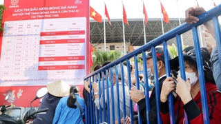 Nghĩ từ tấm vé xem bóng đá SEA Games