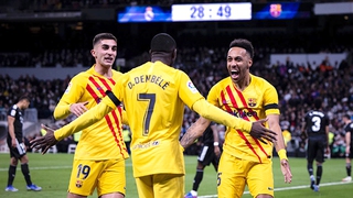 Barcelona đại thắng trận Kinh điển: Lịch sử sang trang ở Bernabeu