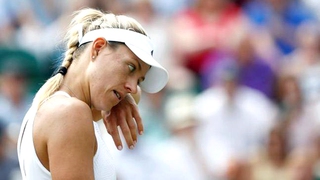 Kerber bị loại ở Wimbledon 2017, sẽ mất ngôi số một WTA