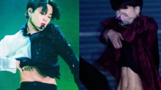 Jimin và Jungkook lại ‘khoe’ cơ bụng săn chắc tại màn diễn ở SVĐ Rose Bowl