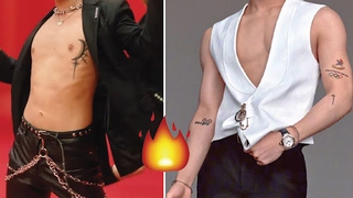 10+ nam thần Kpop không ngại phô hình xăm cơ thể: Jungkook, Jimin BTS…